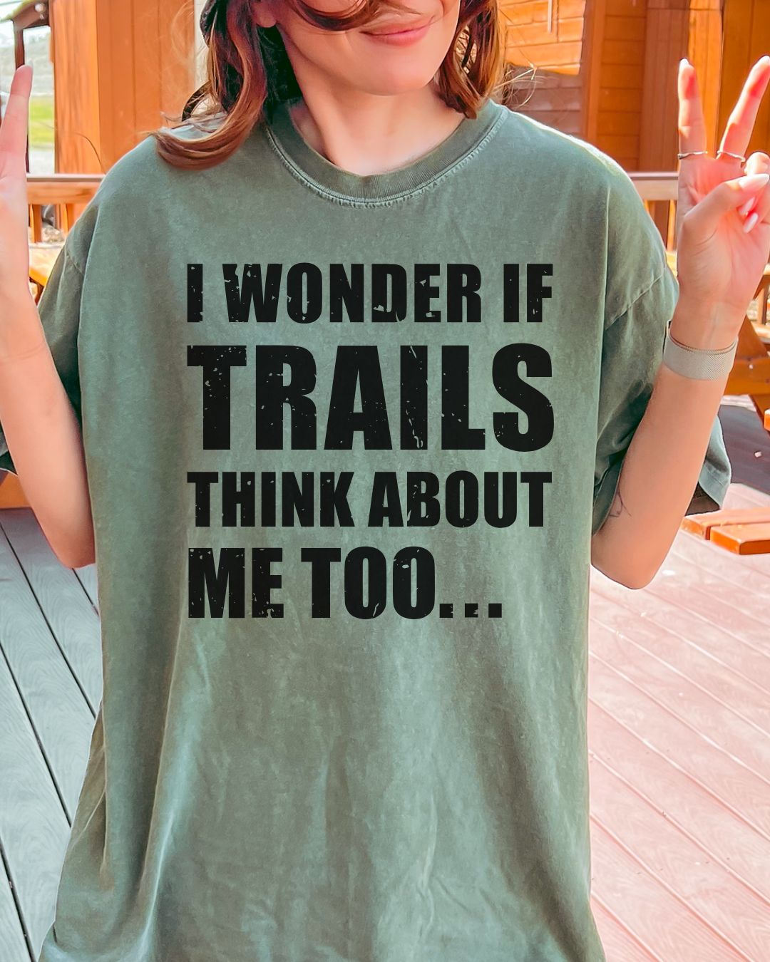 I Wonder if Trails Thinks About Me Too Premium Tee