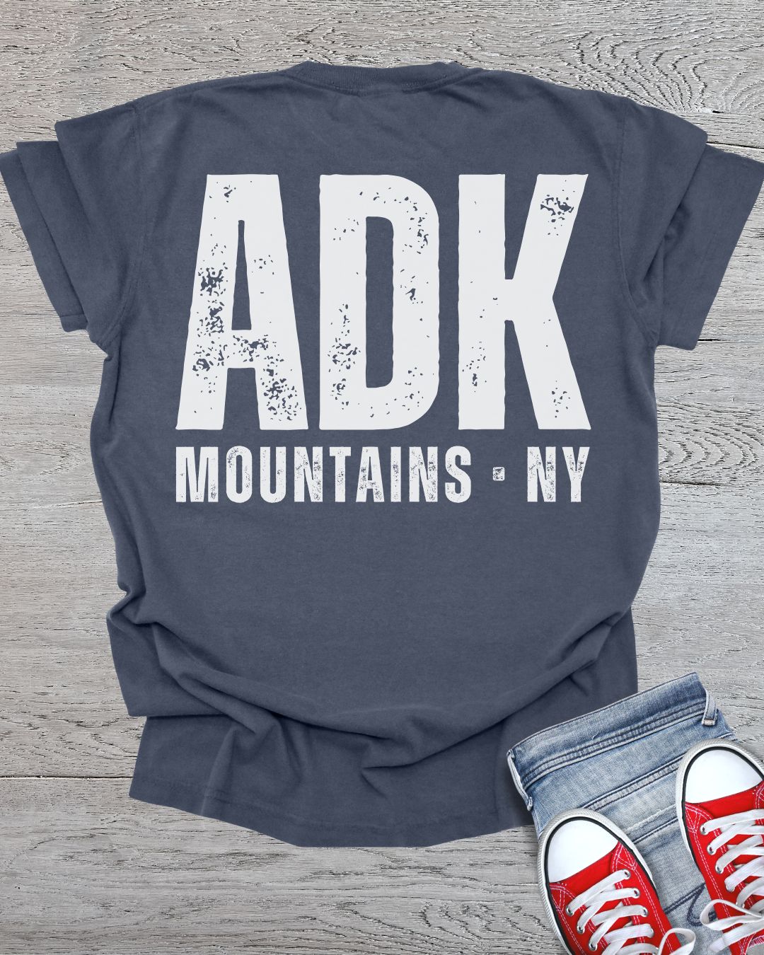 ADK Mountains Front/Back Premium Tee