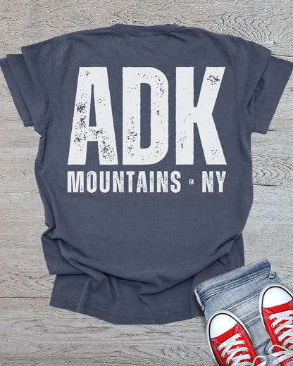 ADK Mountains Front/Back Premium Tee