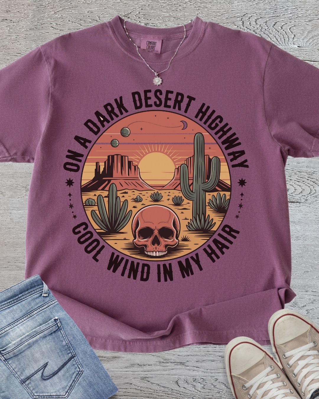 On a Dark Highway Premium Tee