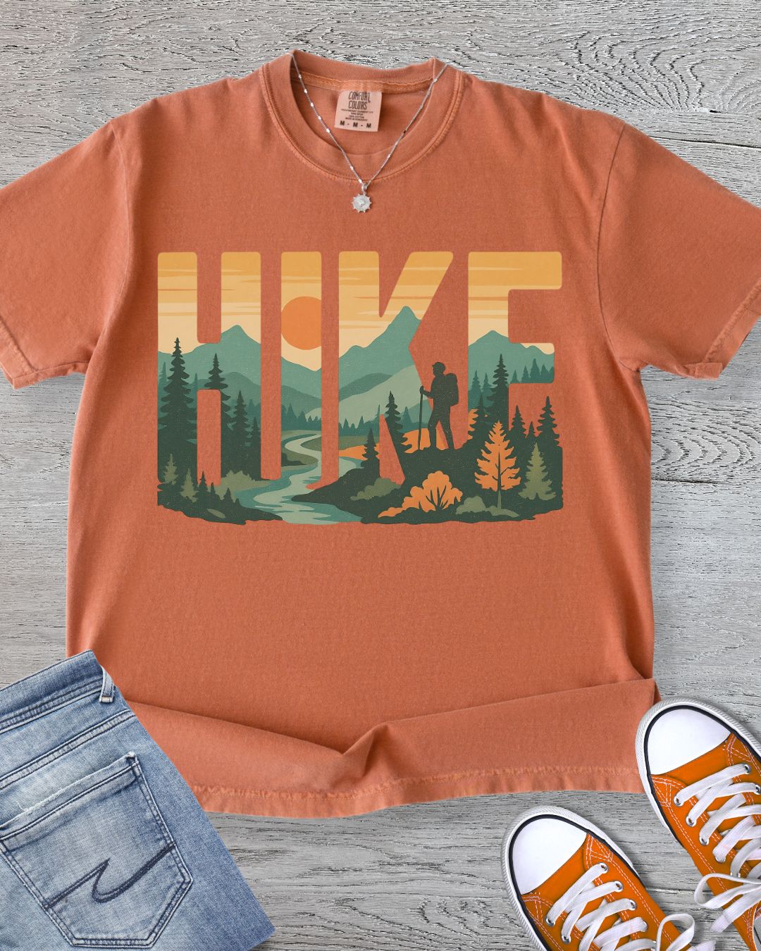 Golden Hour Hike Premium Tee