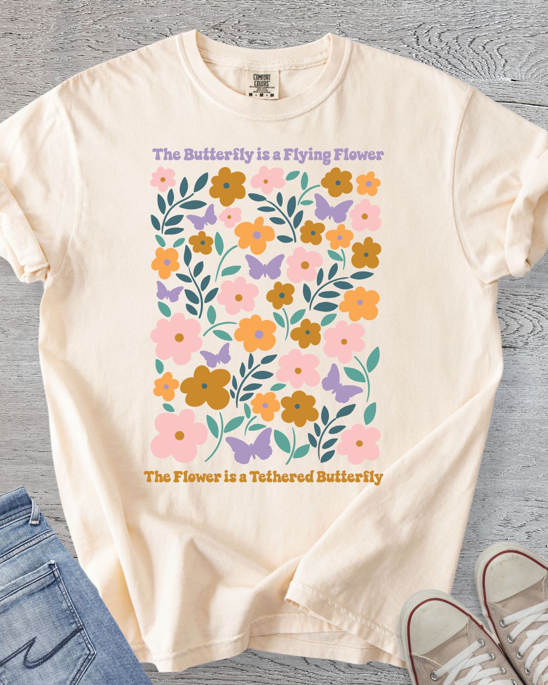Boho Wildflowers Tee