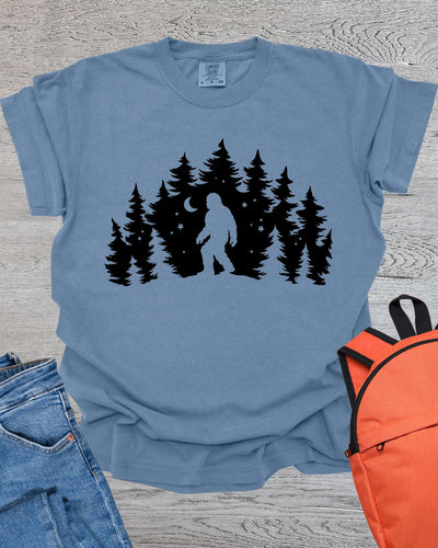 Bigfoot Takes a Stroll Premium Tee