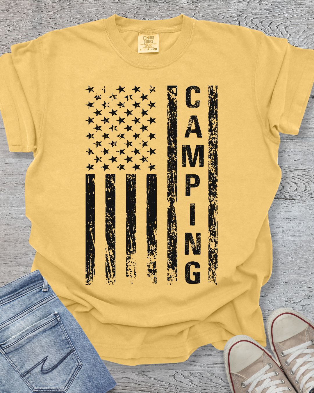 Camping Flag Premium Tee