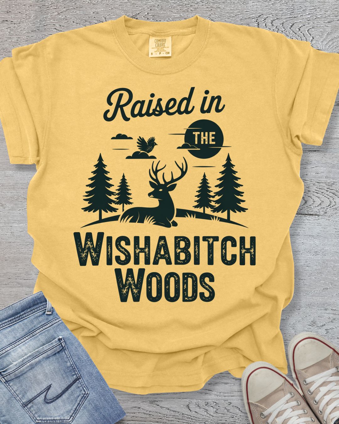 Raised in the Woods Premium Tee