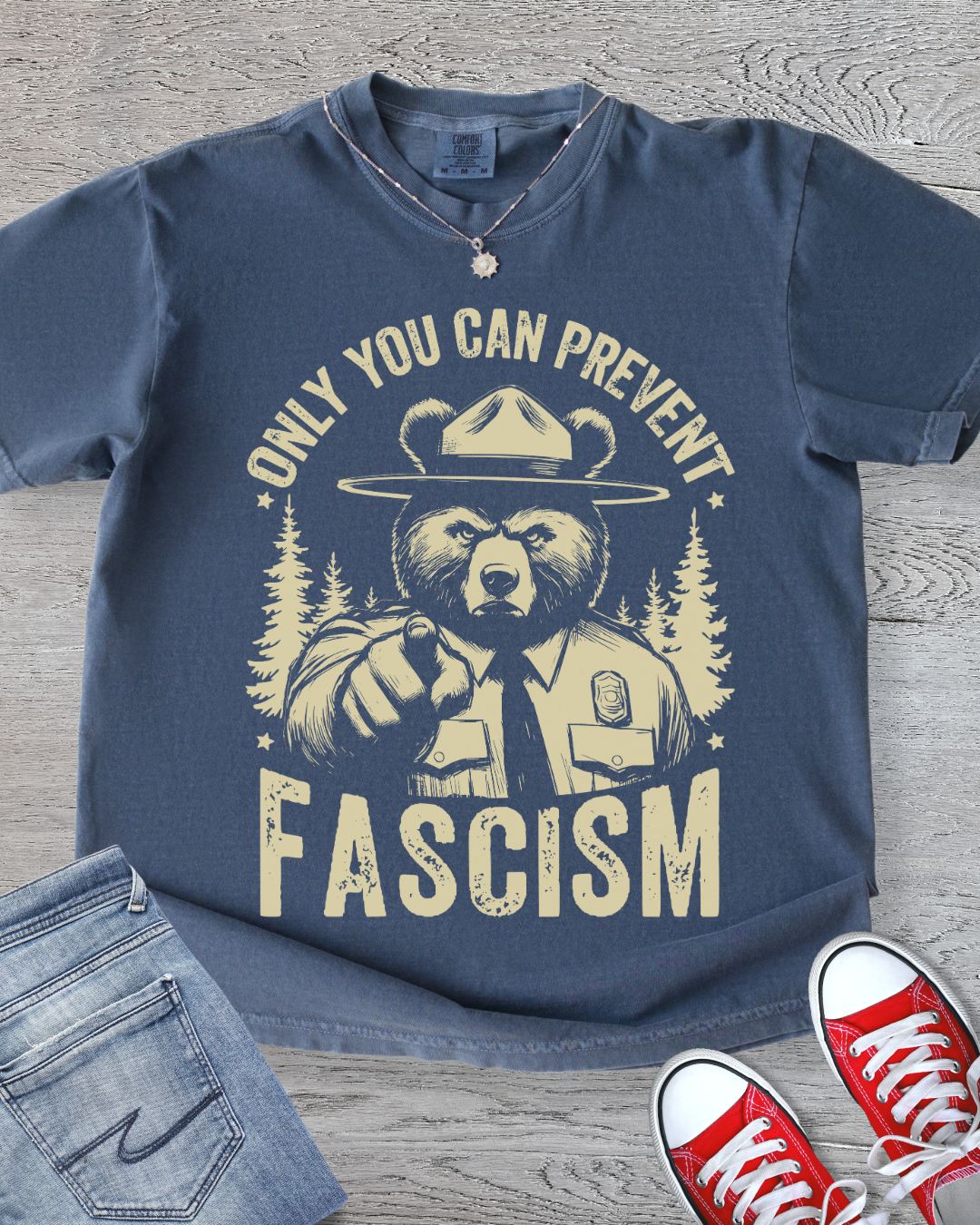 Only You Can Prevent Facsism Premium Tee