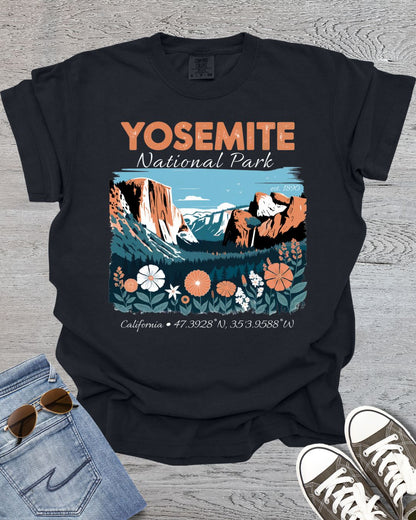 Yosemite National Park Tunnel View Premium Tee