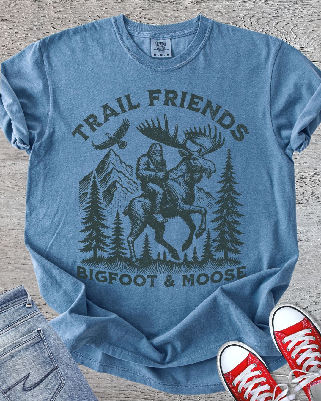 Bigfoot Trail Friends Premium Tee