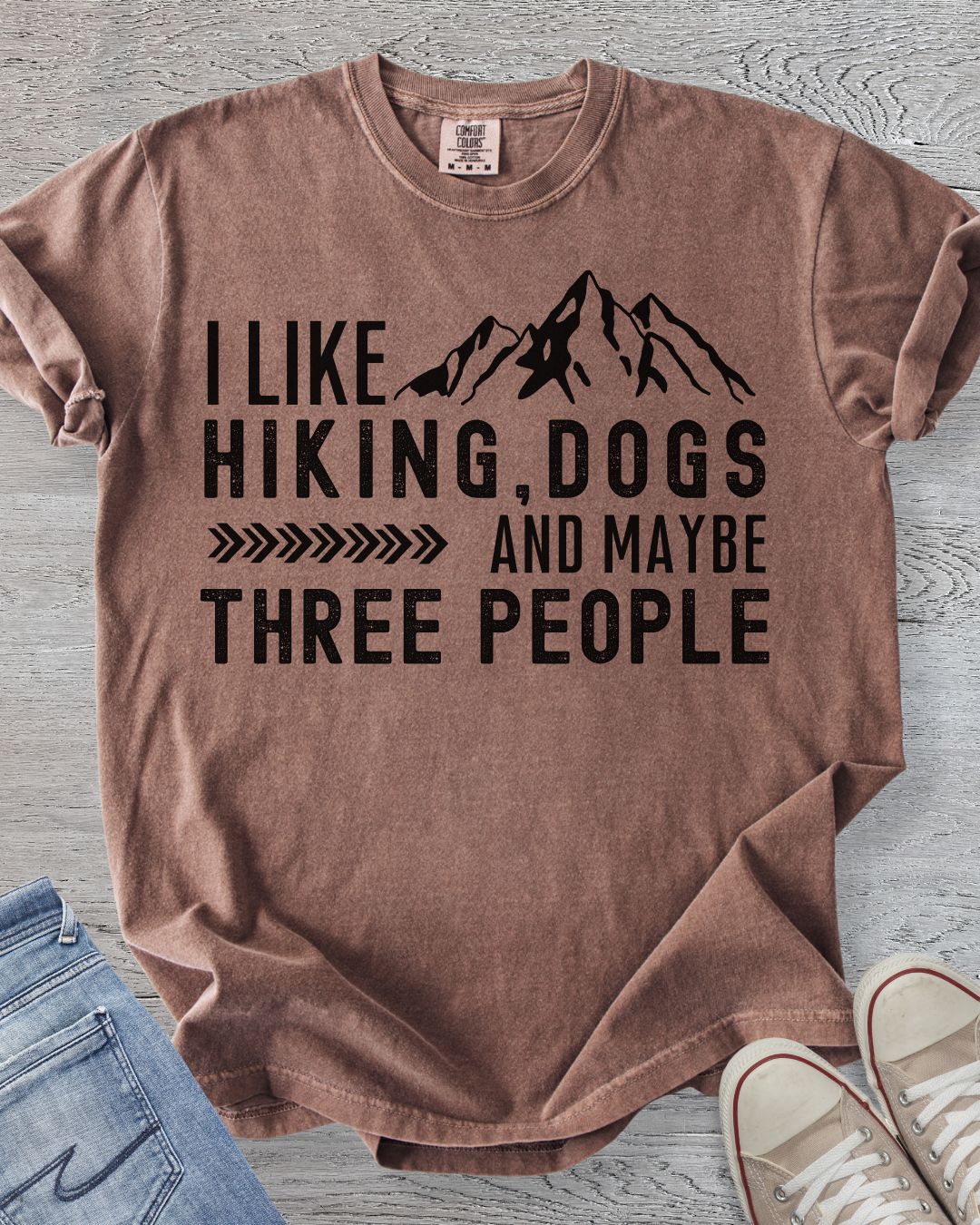 Hiking & Dogs Tee