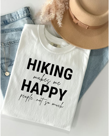 Hiking Makes Me Happy Premium Tee