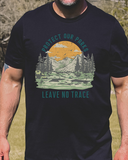 Protect Our Parks, Leave No Trace Premium Tee