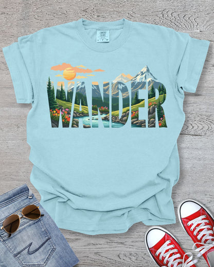Wander Hiking Premium Tee