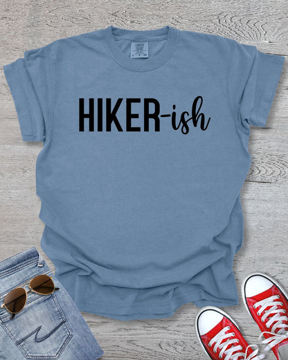 HIKER-ish Minimalist Premium Tee - Black Text