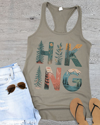 Hike Life Fitted Tank Top