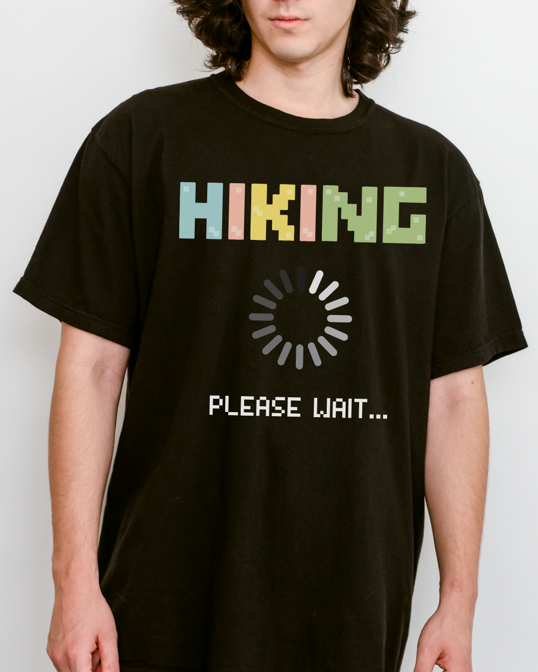 Hiking Please Wait Premium Tee