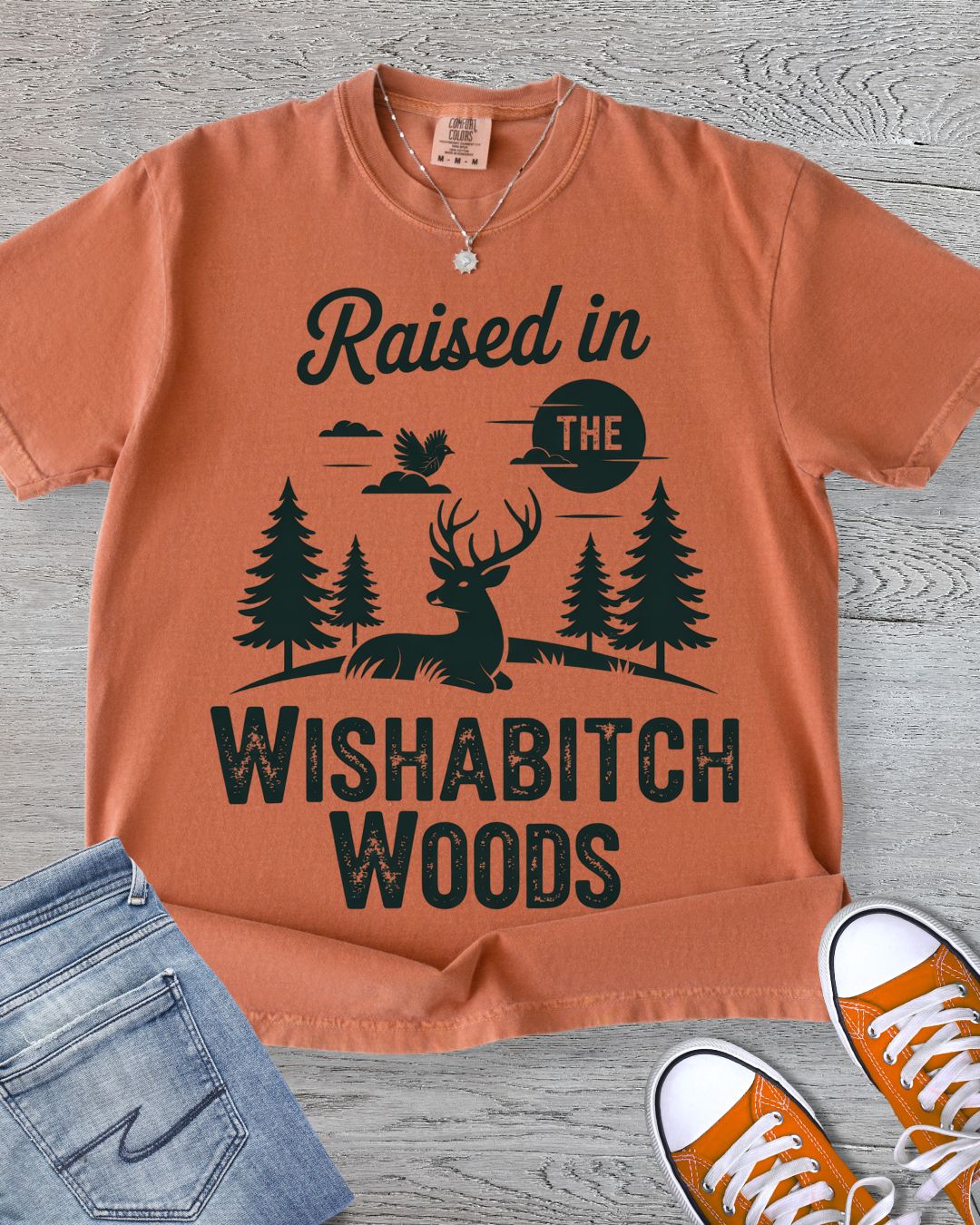 Raised in the Woods Premium Tee