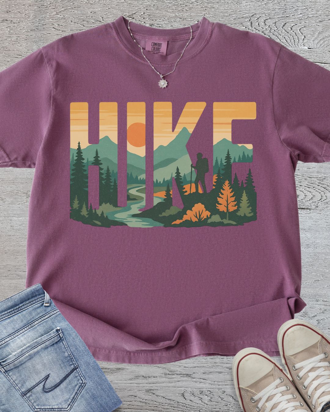 Golden Hour Hike Premium Tee