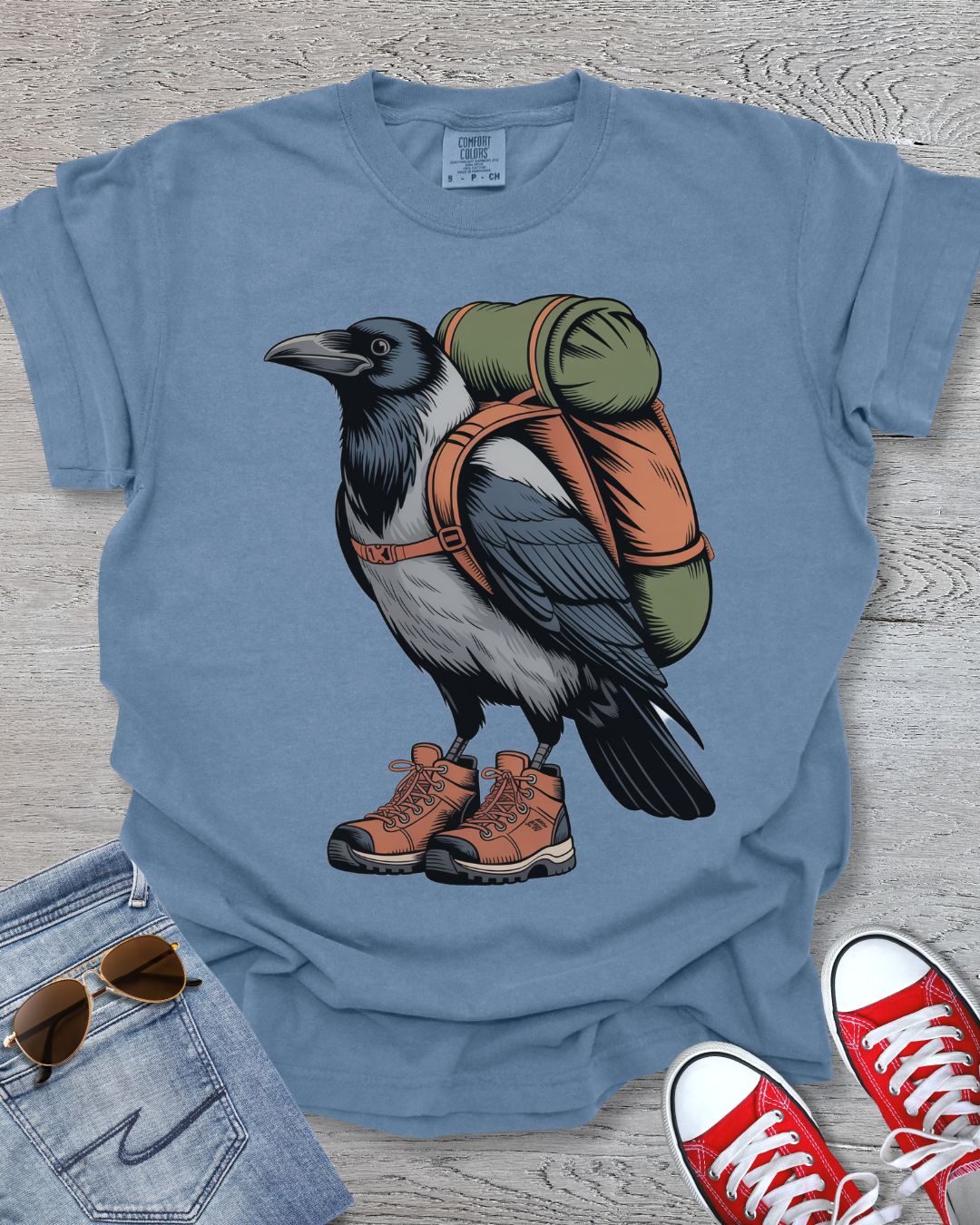 Raven Backpacker Premium Tee