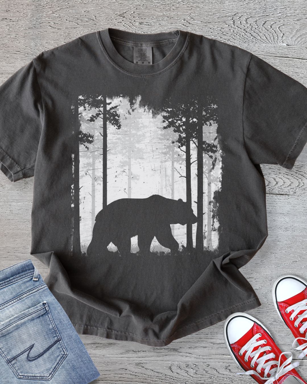 Bear Silhouette Premium Tee