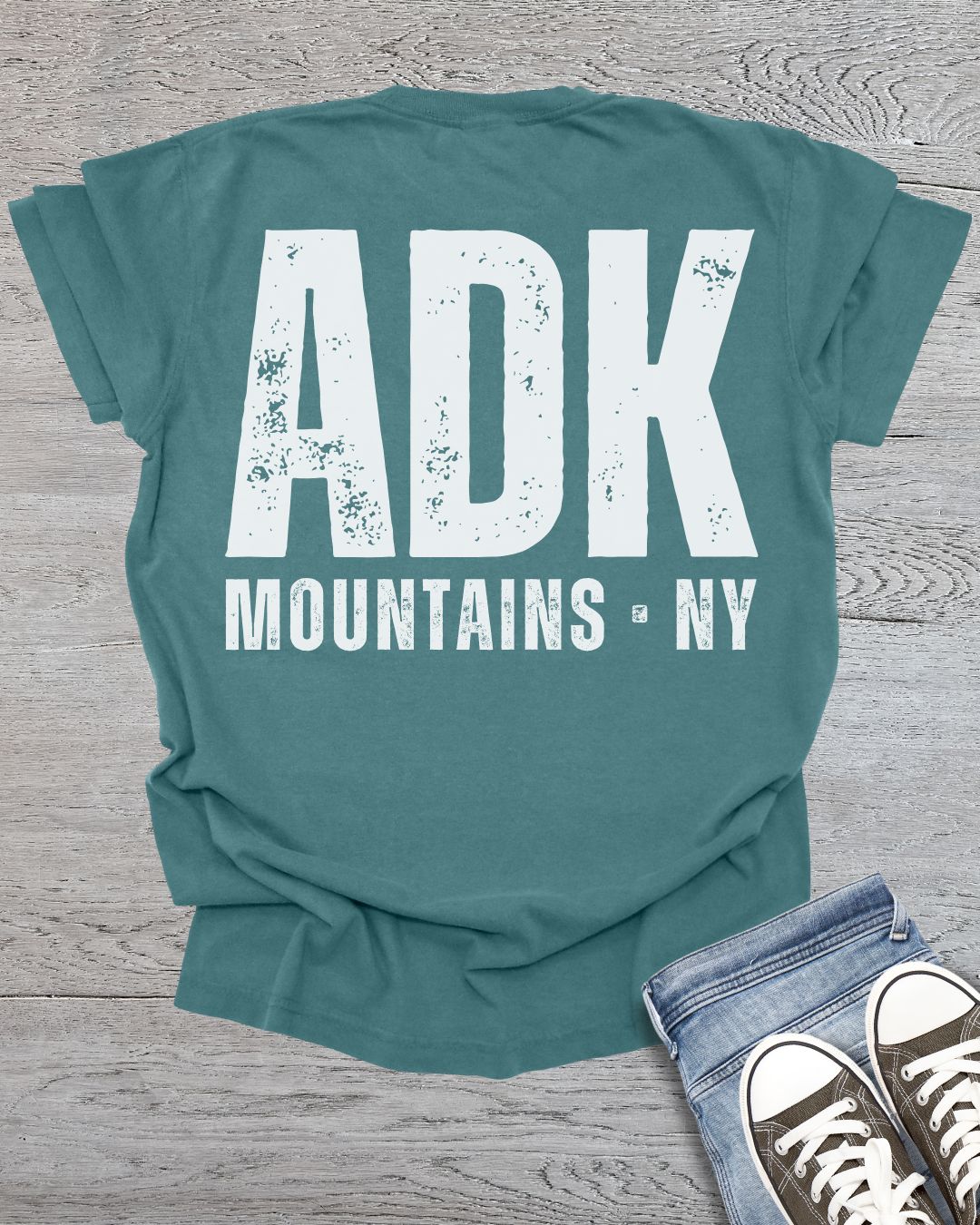 ADK Mountains Front/Back Premium Tee