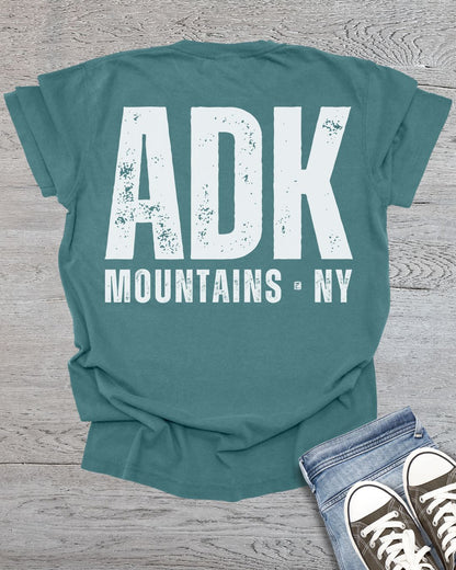 ADK Mountains Front/Back Premium Tee