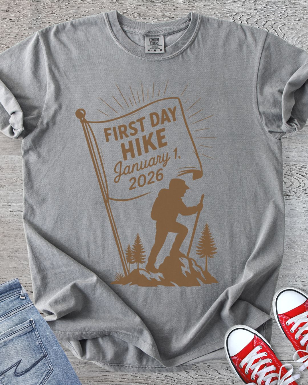 Day 1 Hike Premium Tee