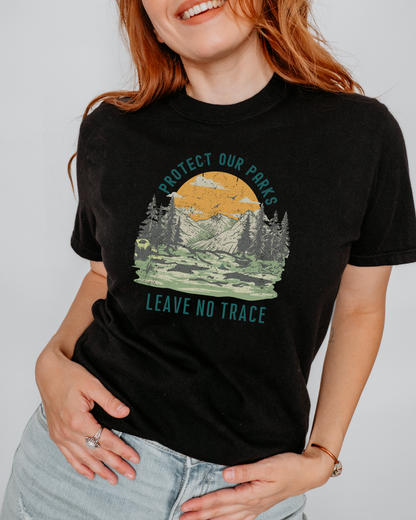 Protect Our Parks, Leave No Trace Premium Tee