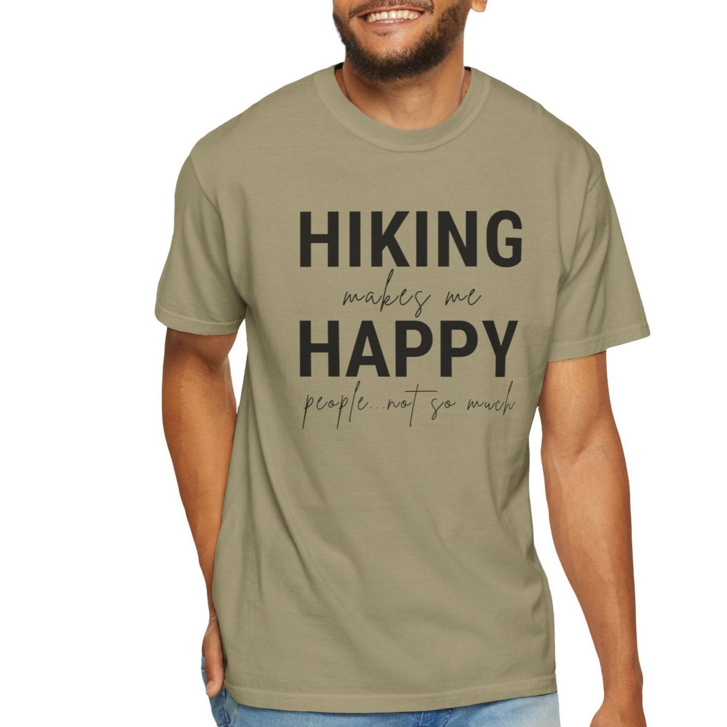 Hiking Makes Me Happy Premium Tee