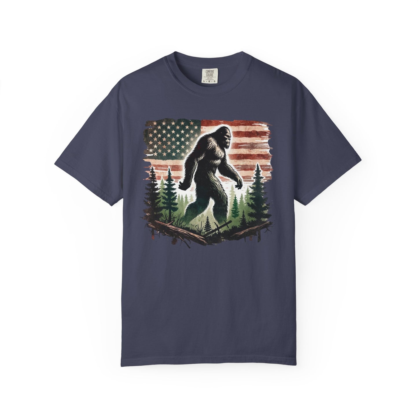 Bigfoot Roams America Premium Tee
