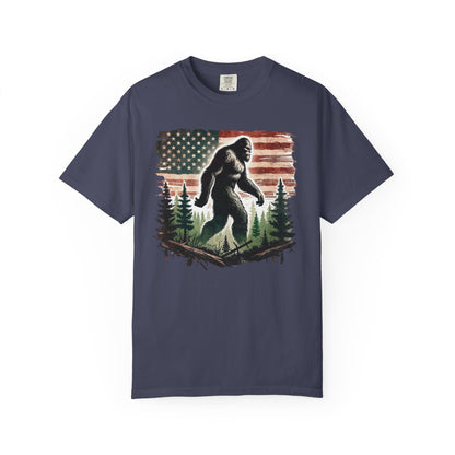 Bigfoot Roams America Premium Tee