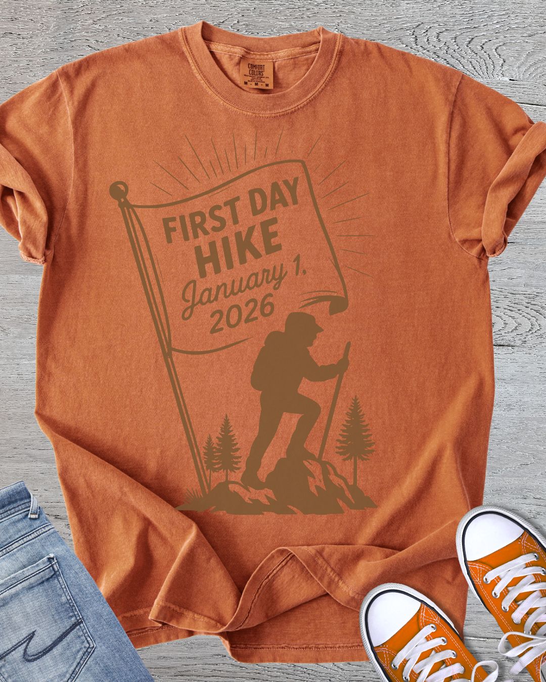 Day 1 Hike Premium Tee