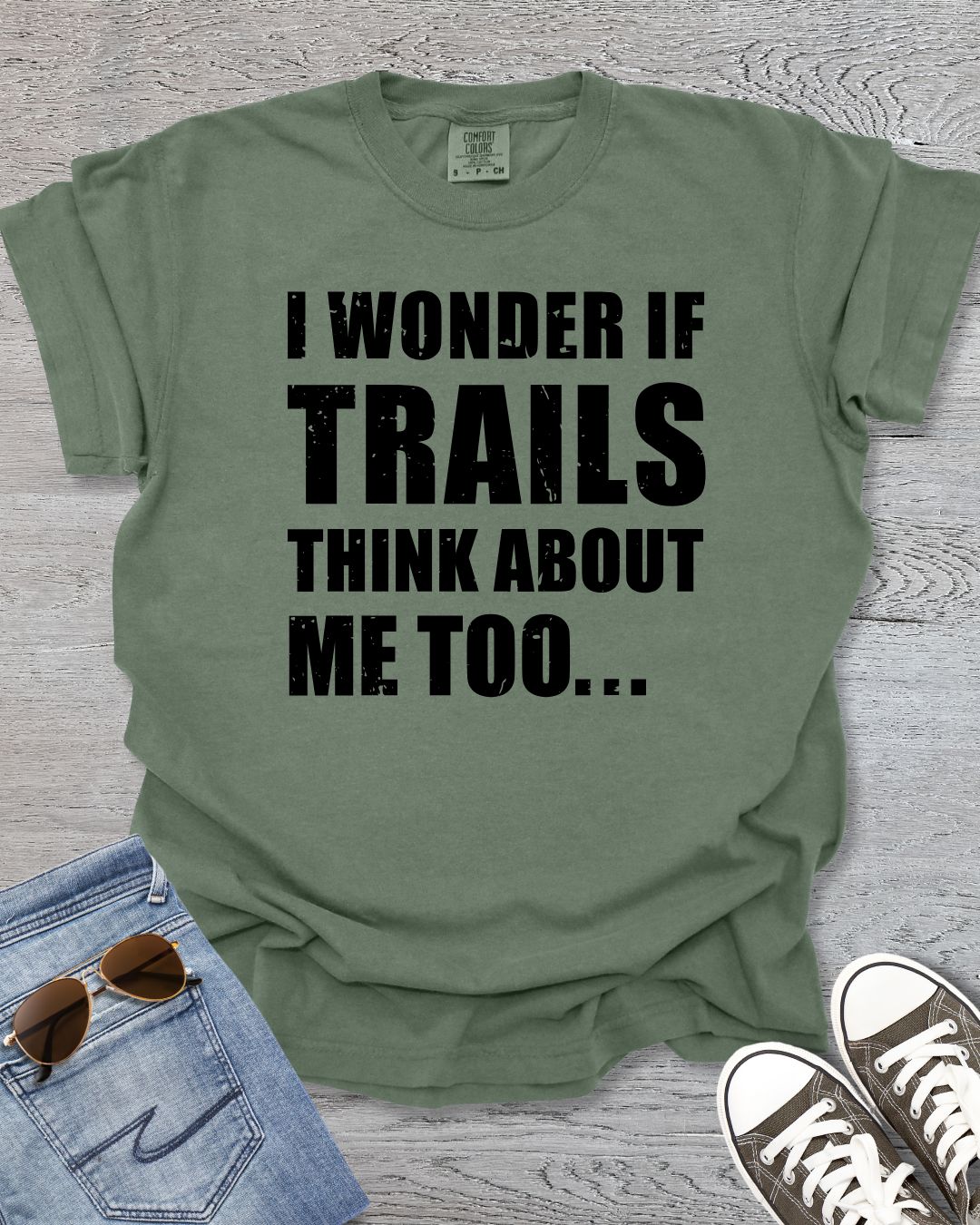 I Wonder if Trails Thinks About Me Too Premium Tee