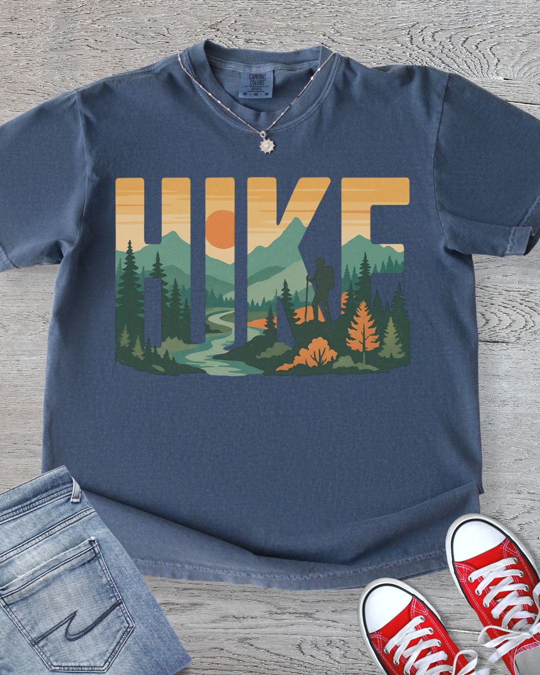 Golden Hour Hike Premium Tee