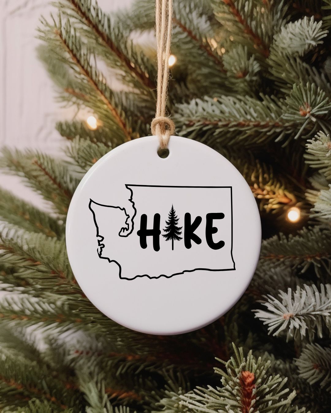 State Hiking Ornaments