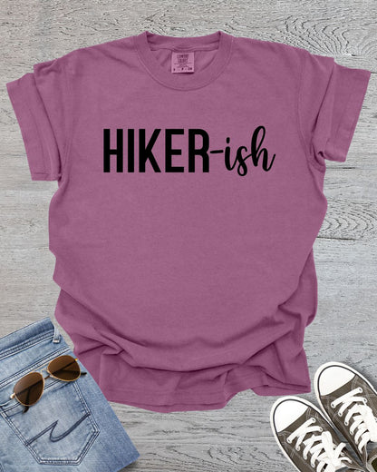 HIKER-ish Minimalist Premium Tee - Black Text