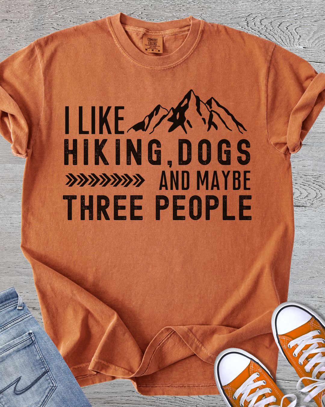 Hiking & Dogs Tee