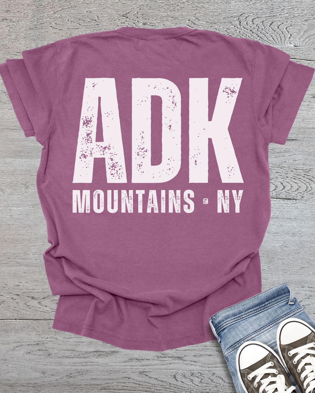 ADK Mountains Front/Back Premium Tee