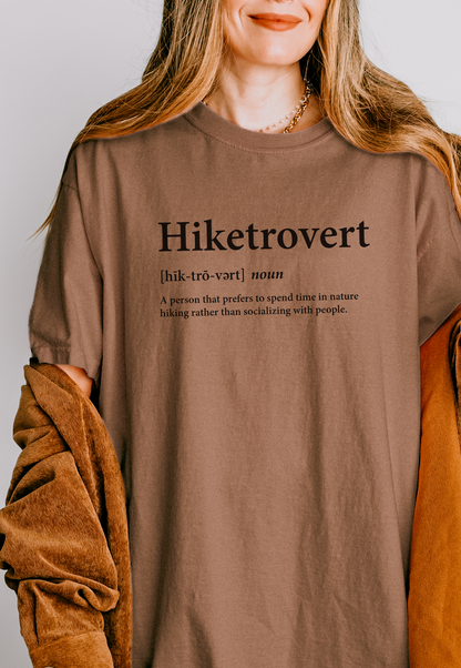 Hiketrovert Definition Premium Tee