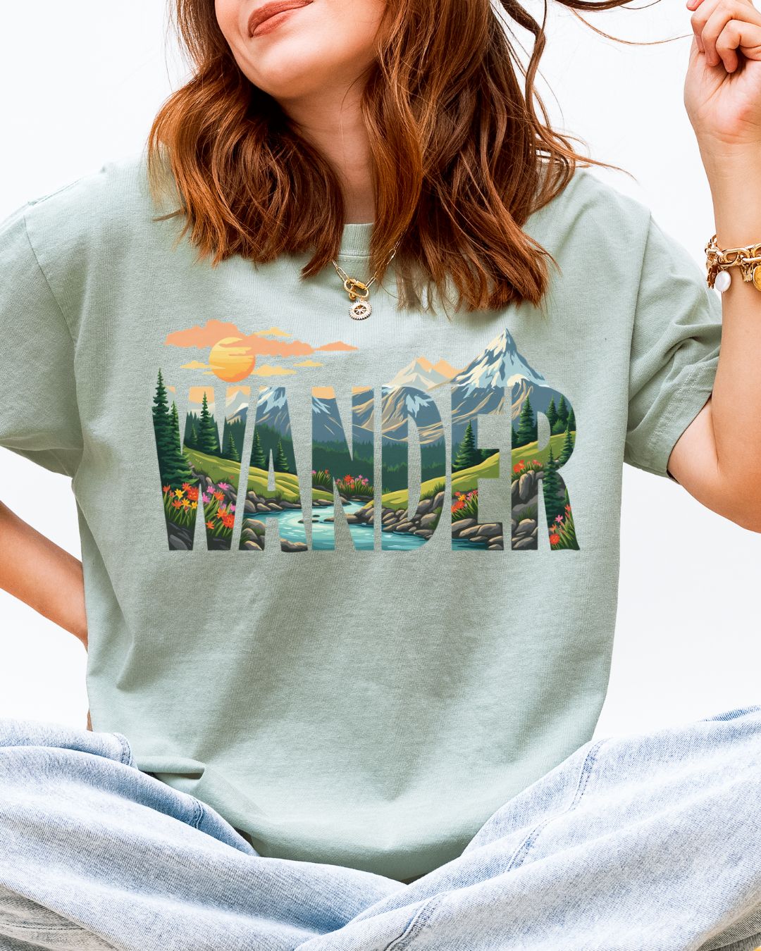 Wander Hiking Premium Tee