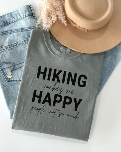 Hiking Makes Me Happy Premium Tee