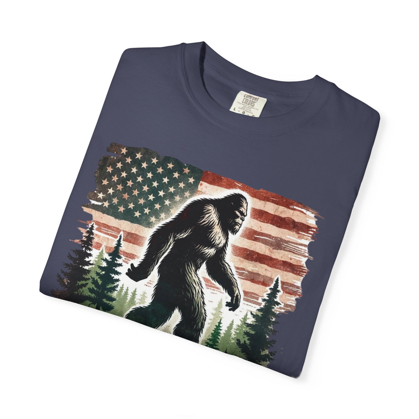 Bigfoot Roams America Premium Tee