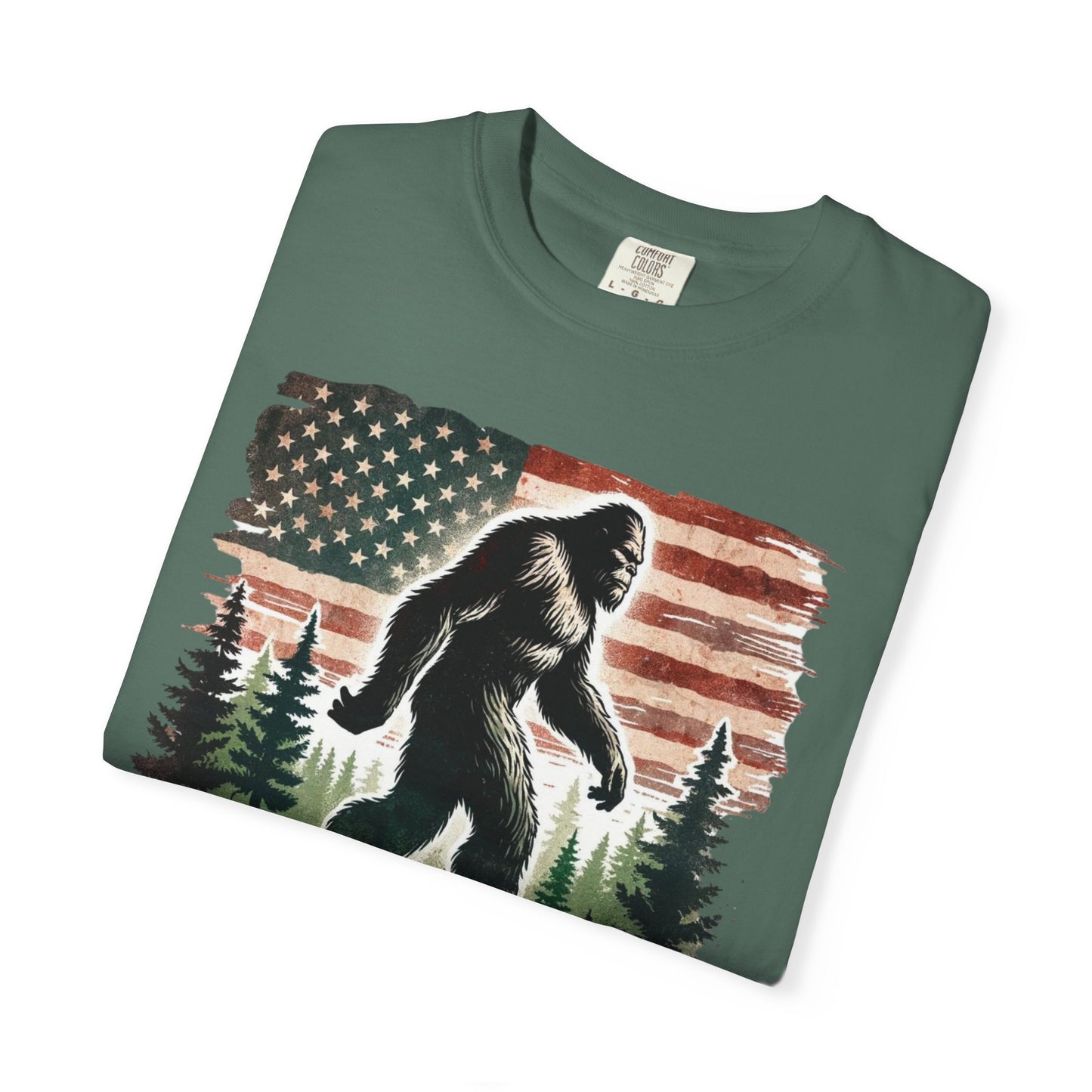 Bigfoot Roams America Premium Tee