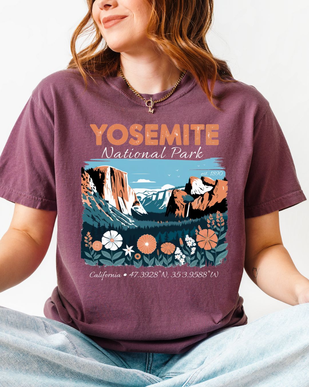Yosemite National Park Tunnel View Premium Tee