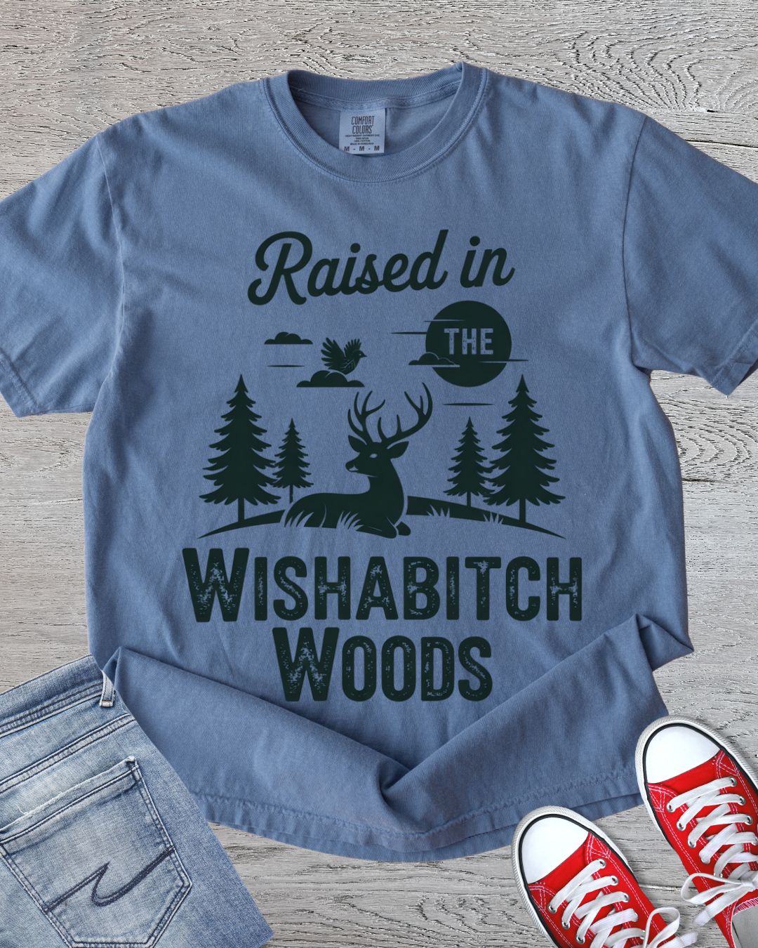 Raised in the Woods Premium Tee