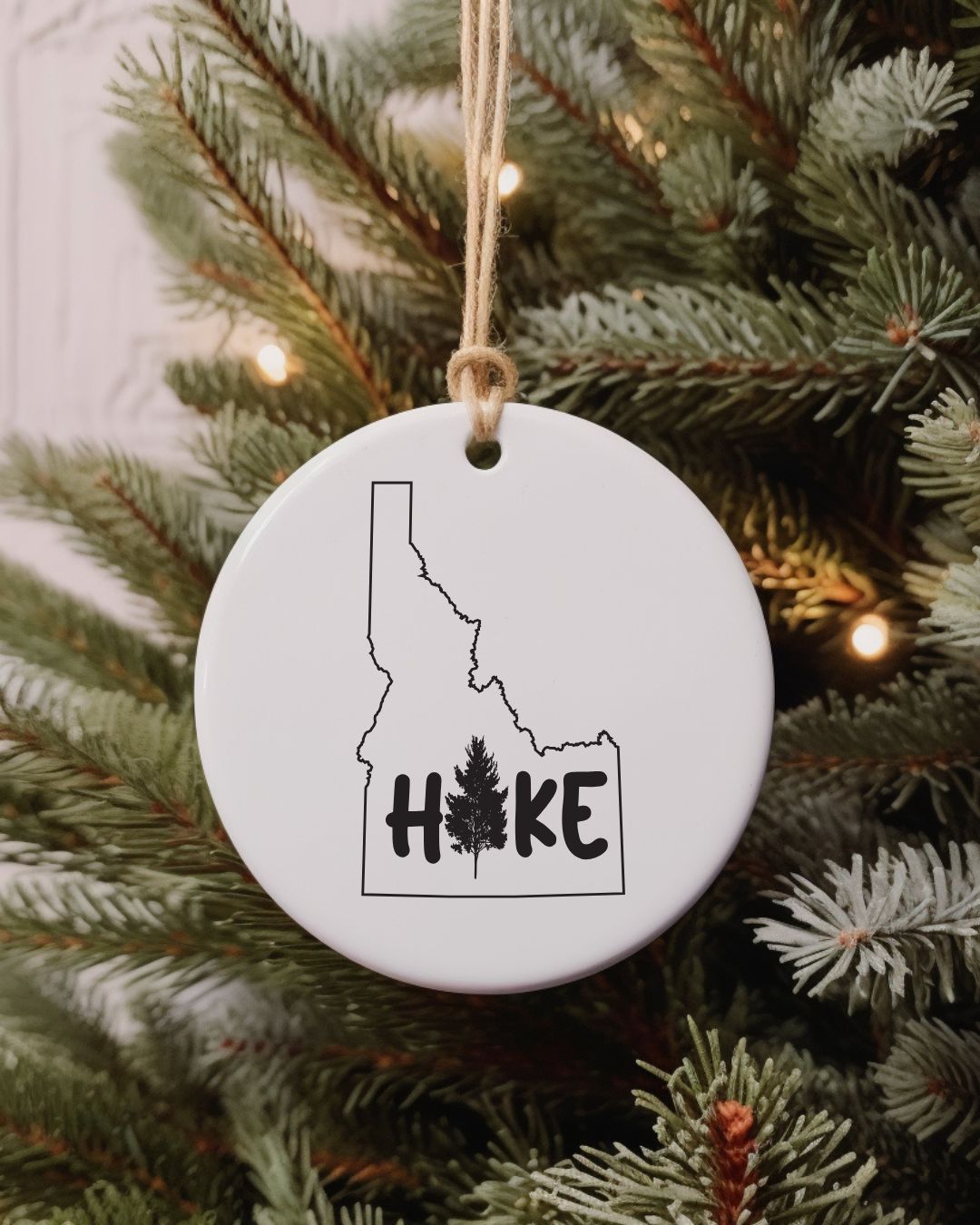 State Hiking Ornaments