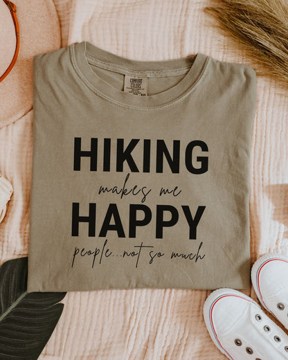 Hiking Makes Me Happy Premium Tee