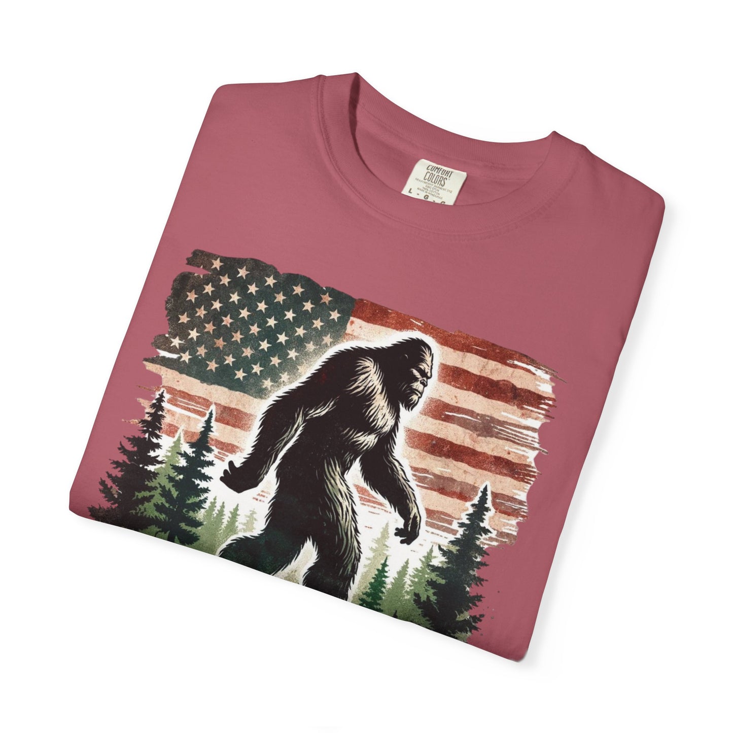 Bigfoot Roams America Premium Tee