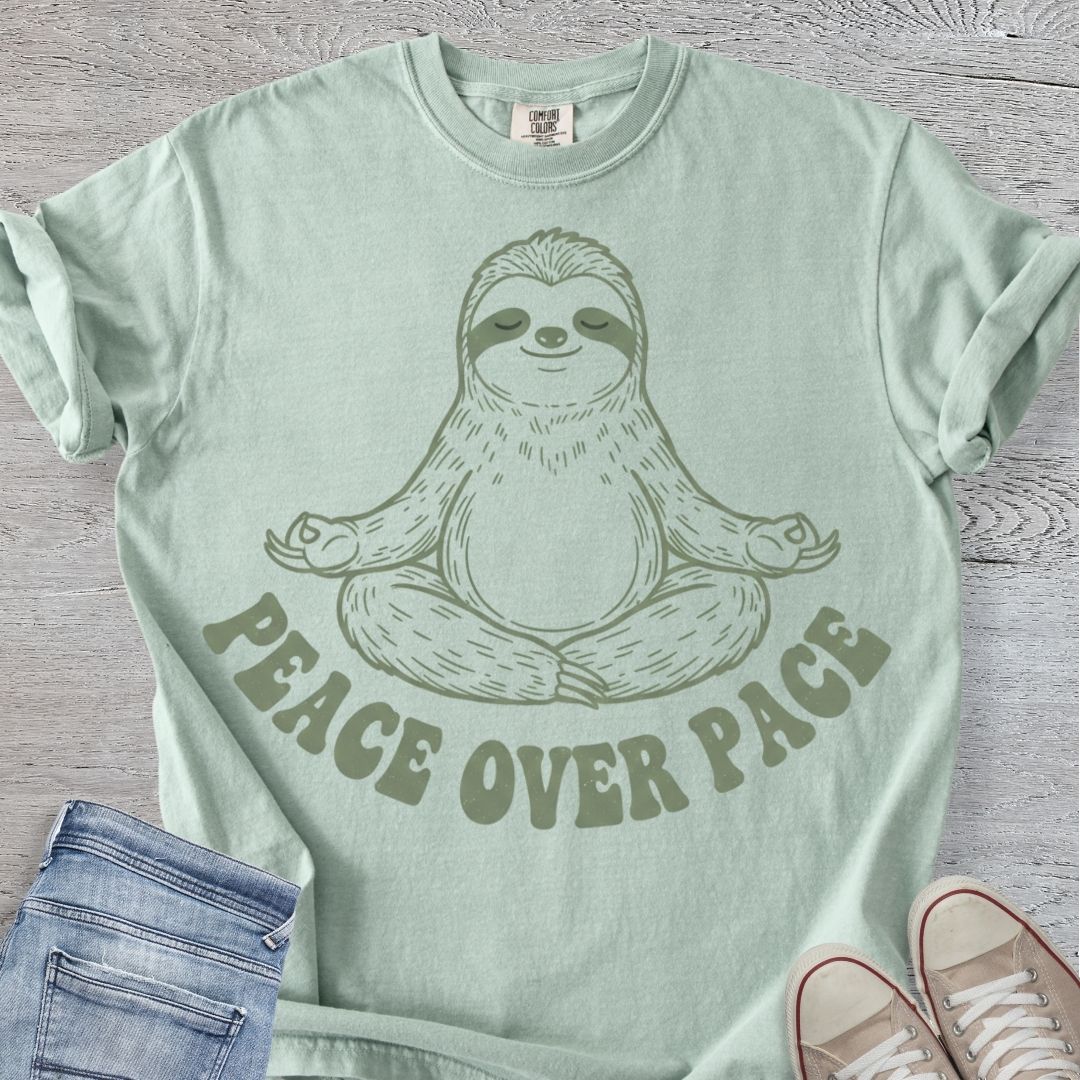 Peace Over Pace Premium Tee