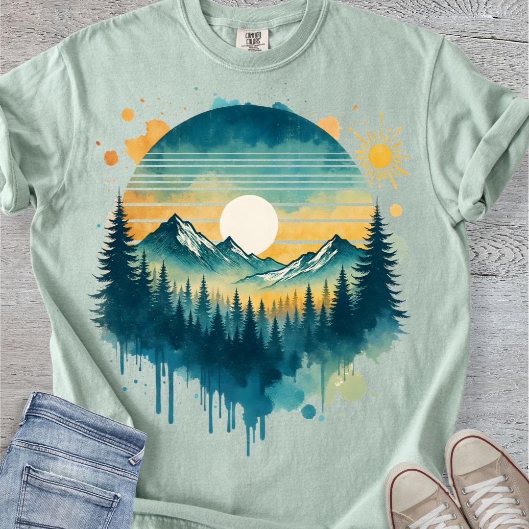 Mountain Layers Premium Tee