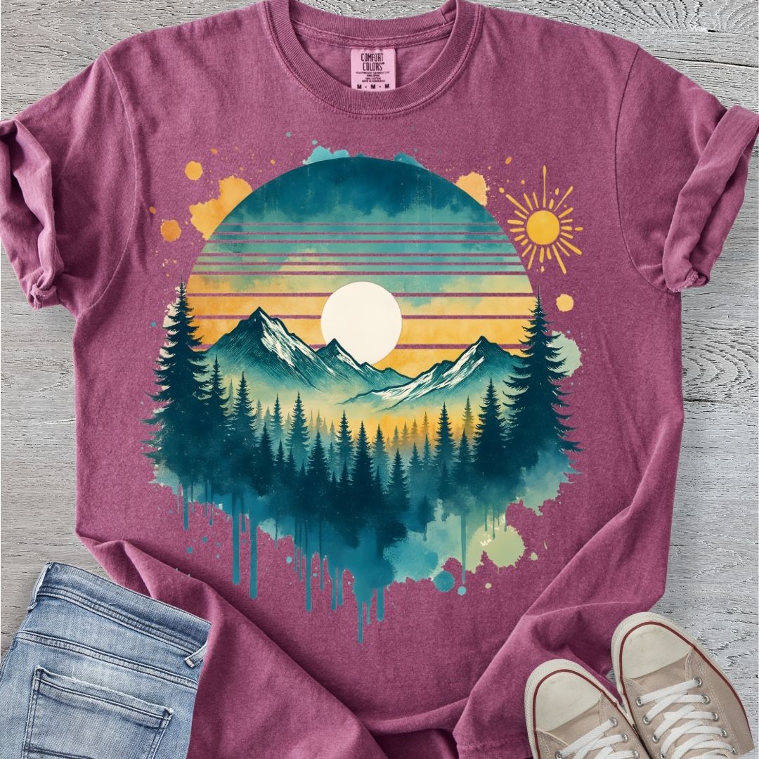 Mountain Layers Premium Tee